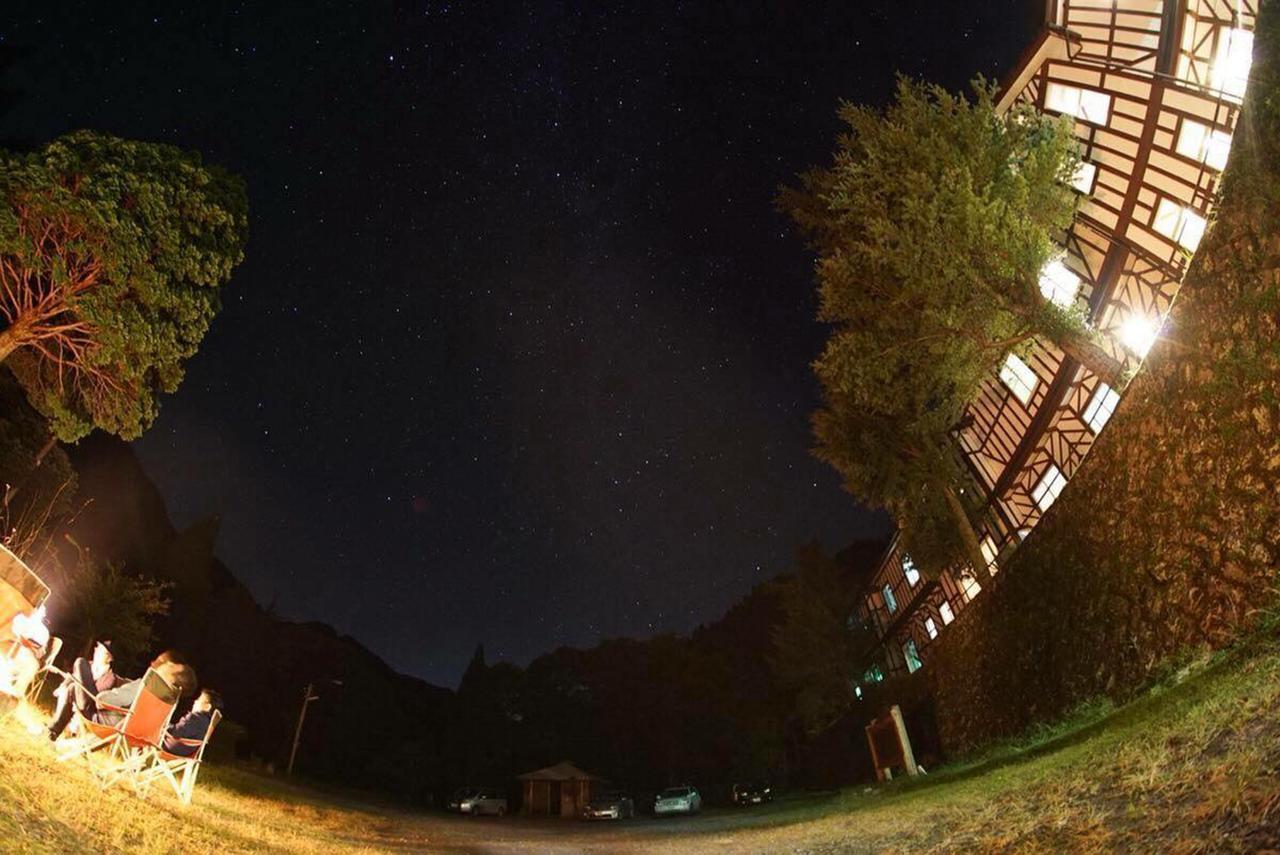 Lamp Bungoono Hotel Oita Bagian luar foto